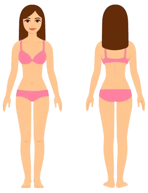 Selecione a parte do Corpo